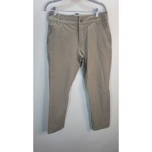KÜHL Resistor Chino Pants 30x32 Khaki StretchX‎ Articulated Hiking Outdoor